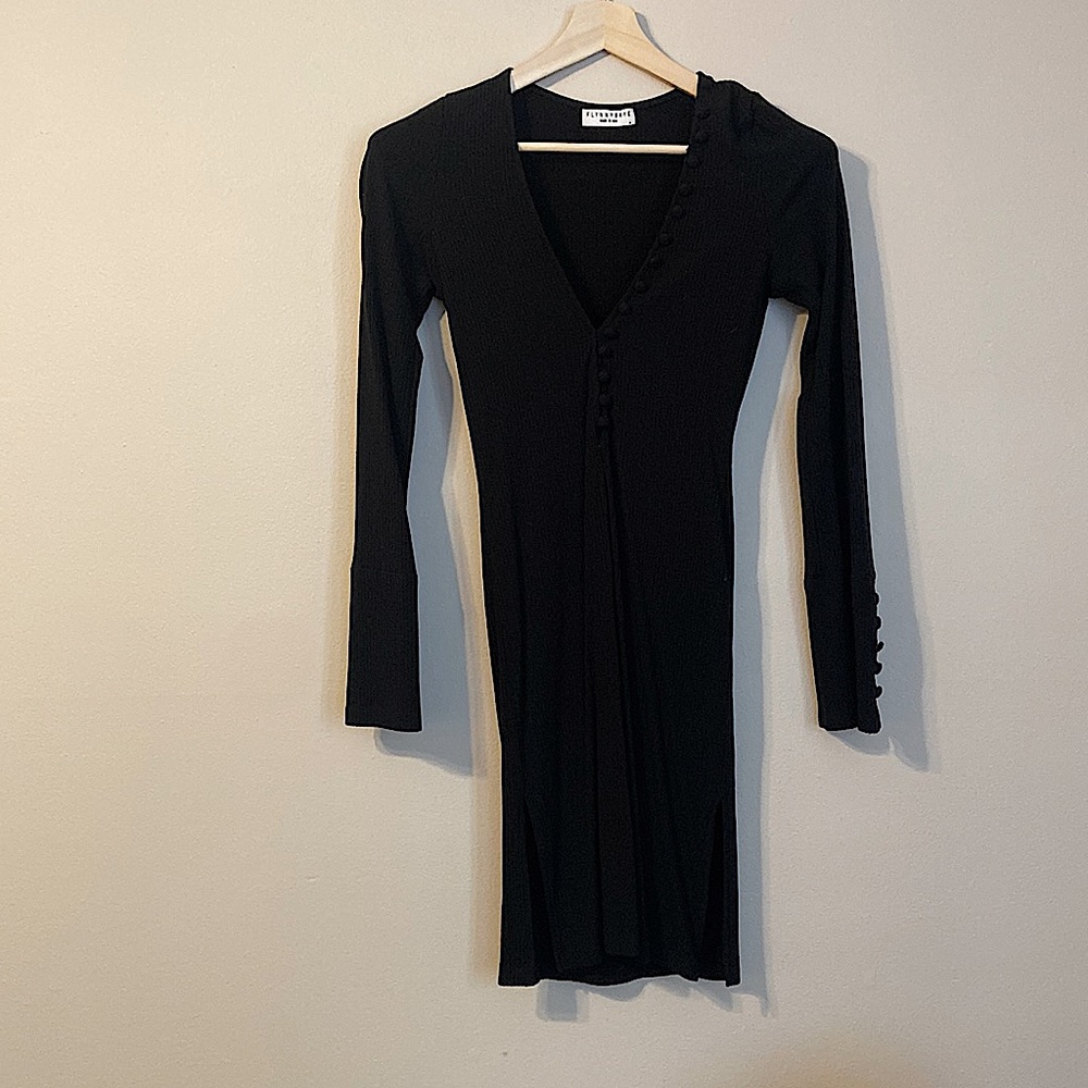 Flynn Skye Bodycon Black Dress
